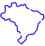 ícone do mapa do brasil usado na página dos planos de saúde amil