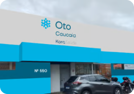 Fachada do hospital Oto Caucaia na Grande Fortaleza, parte da rede credenciada e própria da Best Senio